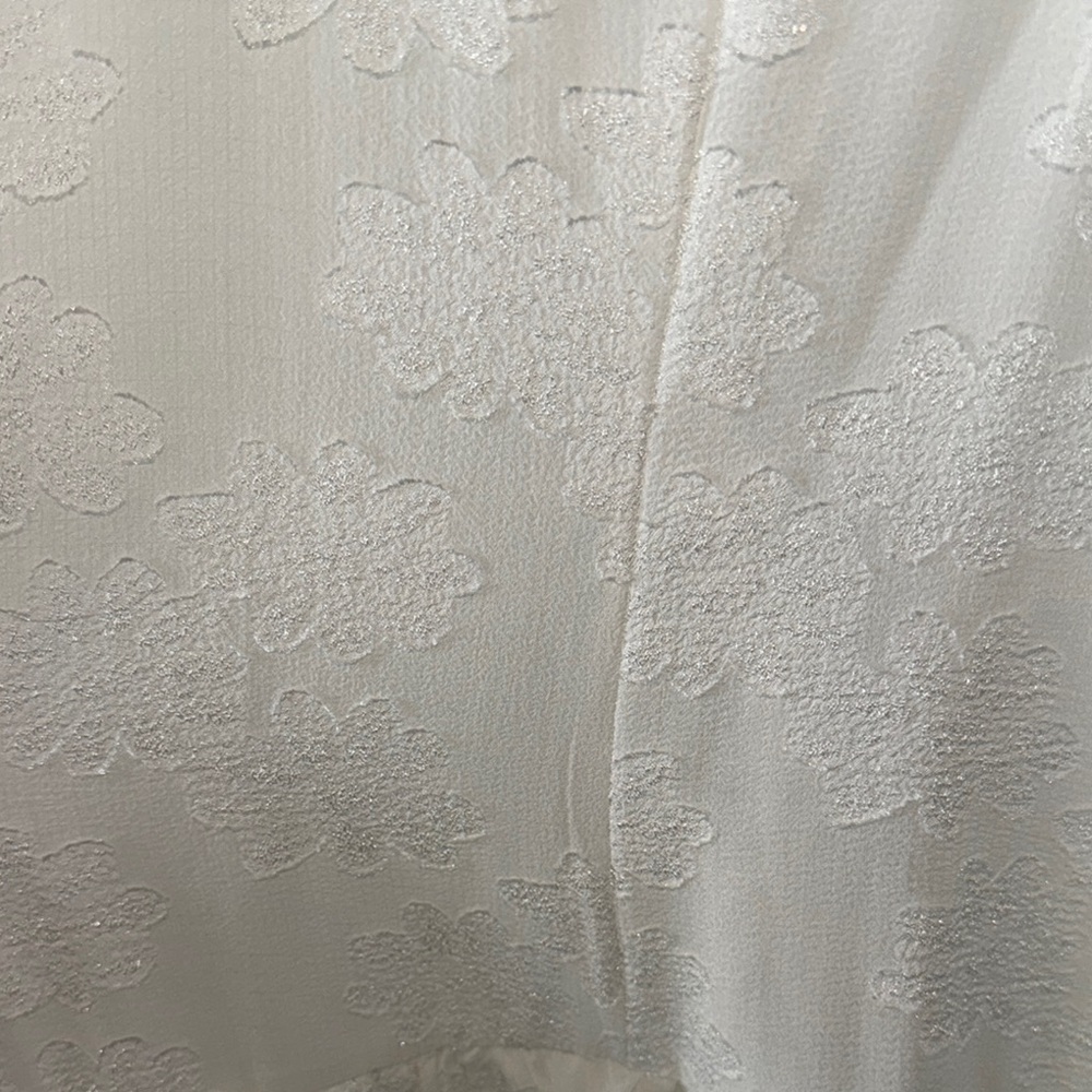 White Ruffle Dress - Picture 4 of 4